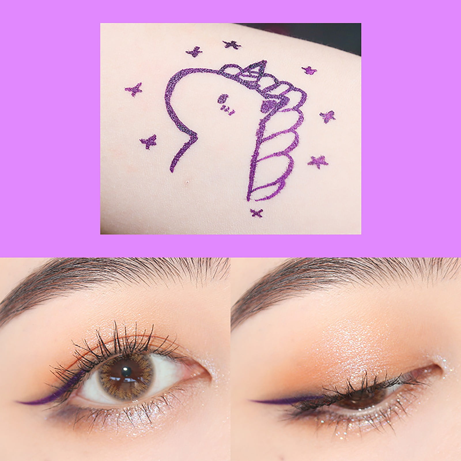 Clearance!Hadred Eyeliner Color Eyeliner Liquid Pen (female) Smooth Not