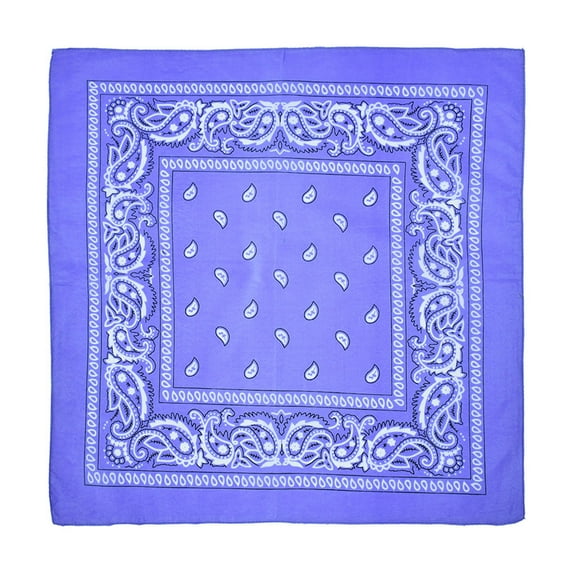 Clearance! Haidf Multi-purpose Bandana, Paisley Polyester Bandana Headband, Cowboy Unisex Print Head Wrap Scarf Handkerchief for Women Men Boys Girls, 21.3x21.3 Inch