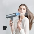 thumbnail image 1 of Clearance!Hair Dryer, Portable Lightweight Hair Dryer with 3 Speeds Modes, Powerful Fast Drying, Constant Temperature Hair Care For Normal & Curly Hair, Includes 1 Wind vane, 1 of 8