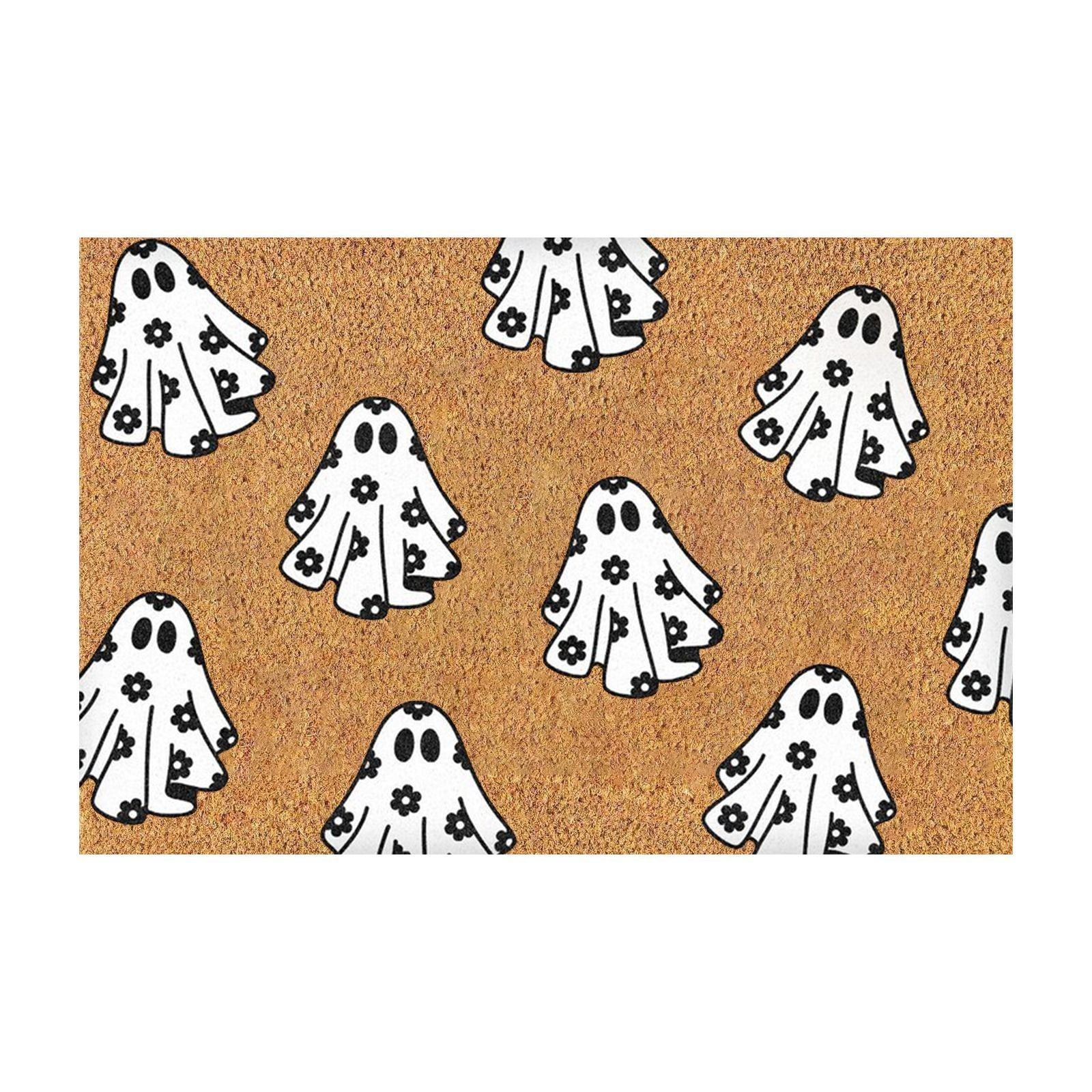 Clearance Hallo-ween Decorations,Carpet,Hallo-ween Door Welcome Fun Shape Carpet Water Absorbent Wear Carpet Indoor And Outdoor Door Welcome Carpet,Home Decor