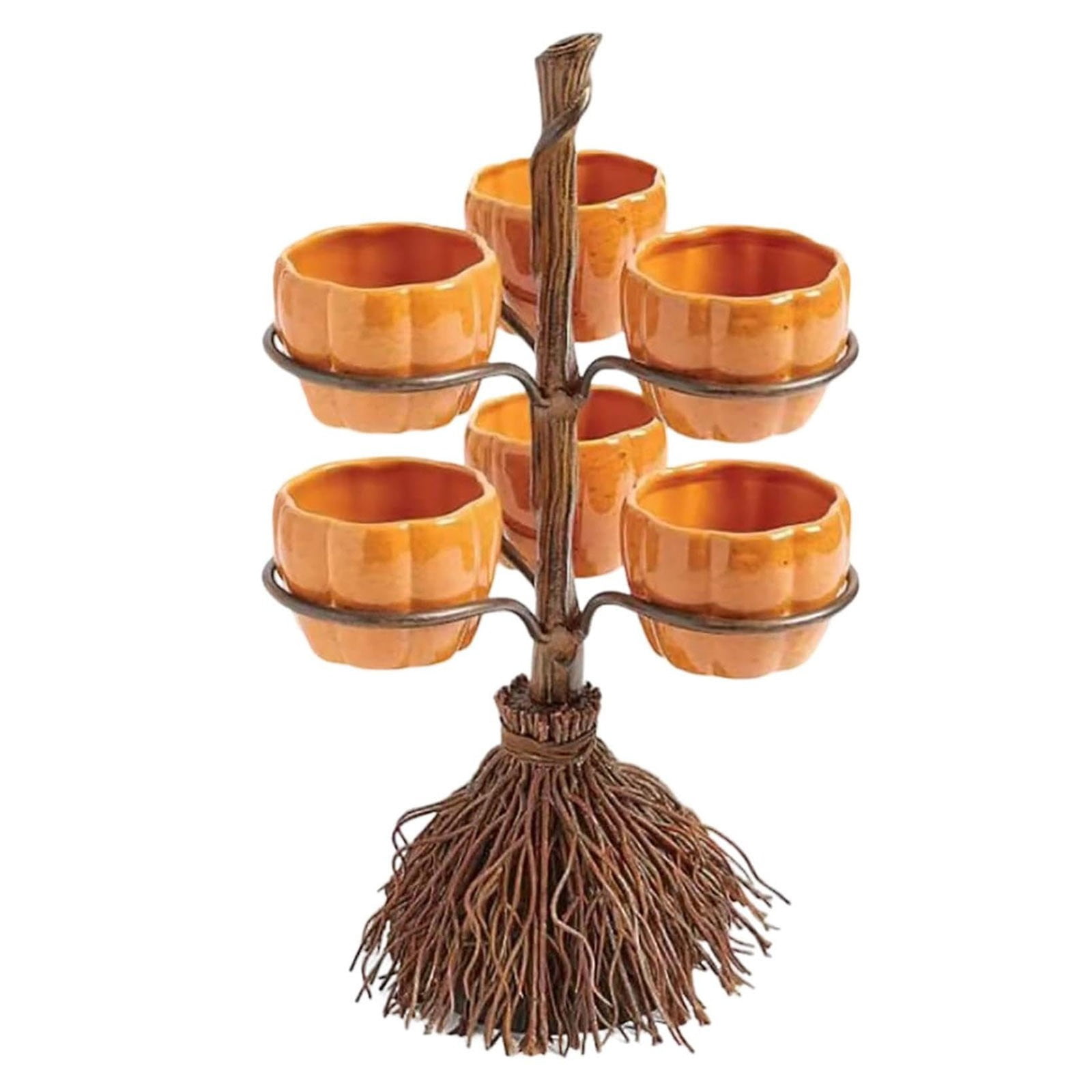 Clearance! Halloween Candy Bowl Halloween Pumpkin Snack Bowl Stand