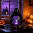 thumbnail image 1 of Clearance Halloween Crystal Ball Decoration, Resin Horror Ball with Ghost Skull Patterns, Spooky Tabletop Decor for Porch Yard Window Party Haunted House, 1 of 5