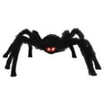 thumbnail image 1 of Hvmvliv Halloween Decorations Halloween Glowing Hairy Spider Decorations Realistic Scary Spider Props Decoration for Indoor and Outdoor Decoration (Red), 1 of 3