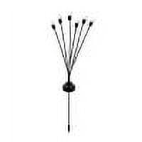 Clearance!Halloween Decorations Outdoor, 1 Pack 6 LED Scary Bleeding Eyeballs Solar-Lamps Waterproof Swaying Firefly Lights for Outside Patio/Yard/Garden/Lawn/Halloween Party Decor - Purple