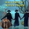 Clearance!Halloween Decorations Outdoor - Large Light Up Holding Hands Screaming Witches Sound-Activated Sensor (Set of 3)- Life Size Decor for Home Outside Garden Yard Lawn Party Decoracione