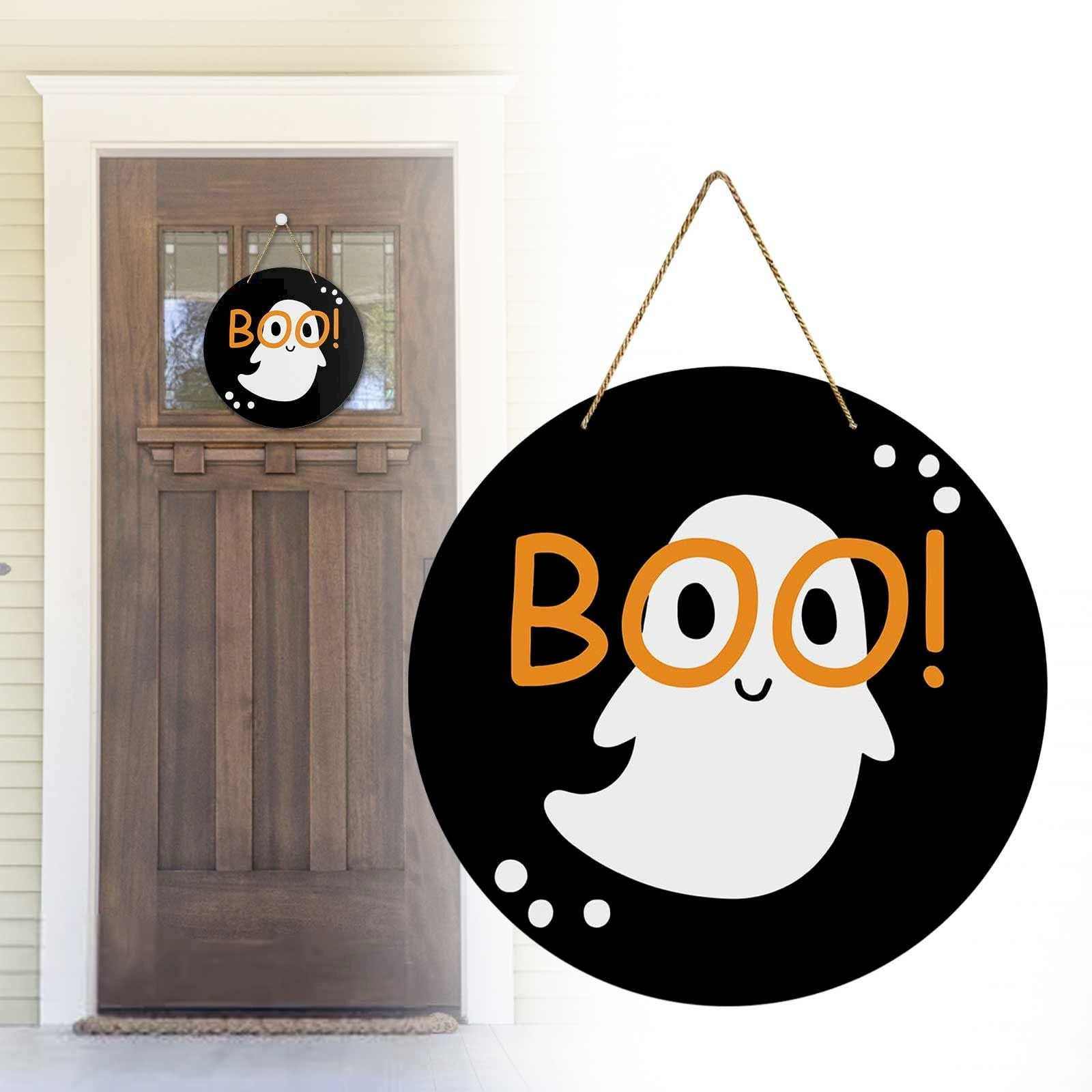 Clearance! Halloween Door Decoration， 1X Halloween Door Hanging