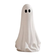 Clearance Halloween Ghost Decoration, White, 10", Halloween Gift