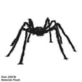thumbnail image 1 of Hvmvliv Halloween Giant Fake Spider Giant Halloween Hairy Spider Realistic Scary Black Spider Props Decoration For Indoor and Outdoor Decoration (200cm), 1 of 9