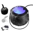 thumbnail image 1 of Hvmvliv Halloween Mist Maker With Bucket Halloween 12 LED Lights Sprayer Decoration Witch Pot Sprayer For Party Bar Home (7.9x5.5x9.7in), 1 of 1
