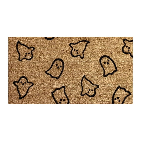 Halloween Printed Doormat Outdoor Entrance,Non-slip Door Entry Mat,Absorbent Bathroom Kitchen Entryway Mat,Various Halloween Printed Rugs Outdoor