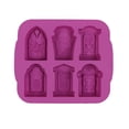thumbnail image 1 of Clearance! Halloween Silicone Mold For Soap Rip Gravestone Mold For Ice Chocolate Cake Candy 7.7"X6.6"X1", 1 of 7