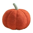 thumbnail image 1 of Halloween Simulated Pumpkin Pillow, Plush Fall Pillow Decoration, 3D Pumpkin Throw Pillow for Thanksgiving Christmas Halloween Bedroom Sofa Couch Supplies (Red 7.9inch), 1 of 10