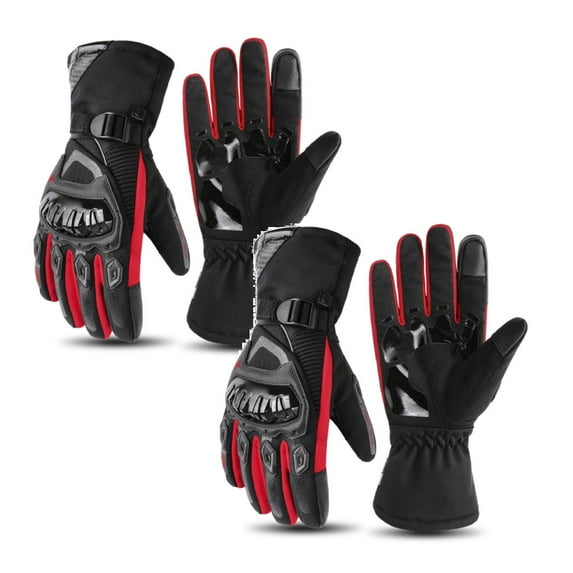 Clearance Hand protection equipment under $20,The Insulated Motorcycle Gloves 2025 New Motorcycle Gloves With Two Finger Touchscree Inter Riding Motorcycle Gloves For Women Men Stay 2PC