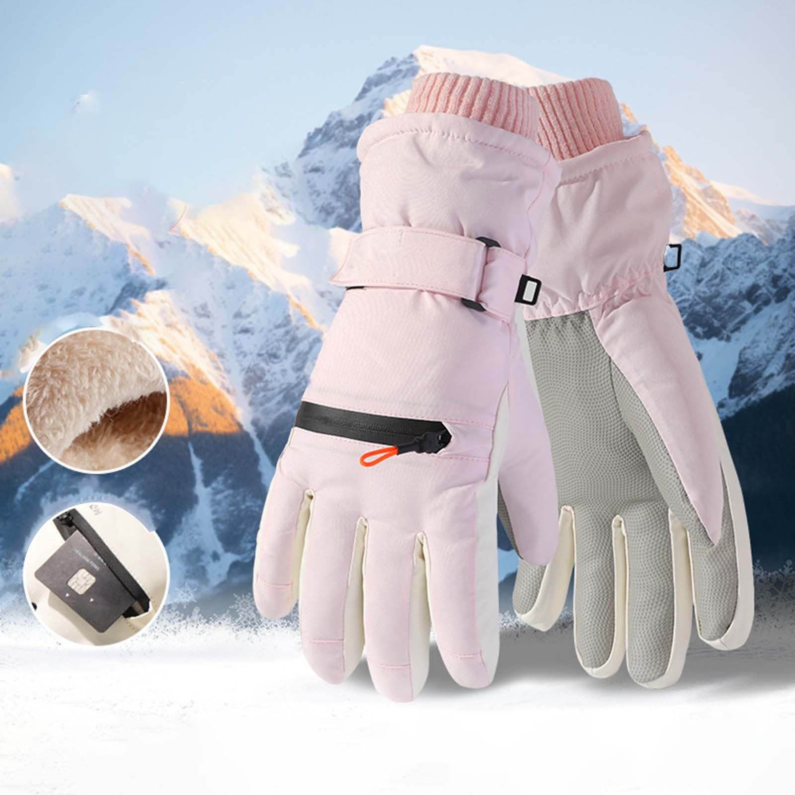 Clearance Hand protection equipment under $7,Men's And Women's Snow Gloves Men's And Women's Ski Gloves Screen Ski Board Ski Gloves Warm Winter Ski Gloves Suitable For Cycling Running Hiking Ou