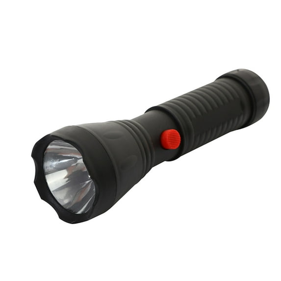 Hvmvliv Handheld Flashlight LED Flashlight, Water Proof Portable Handheld Flashlight for Diving Hiking Camping, Easy To Use Black