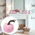 thumbnail image 1 of Clearance! Handmade Velvet Pumpkins Decor Stuffed Pumpkin Ornament, 1 of 4