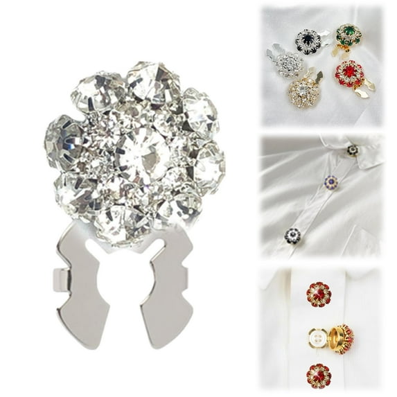 Clearance Handmade buttons under $5,Clothing Buttons Detachable Shirt Button Clips Button Jewelry Button Pliers Dress Suit Tailcoat Shirt Accessories 1PC
