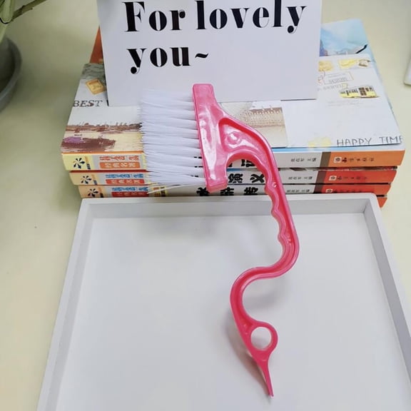 Clearance Handmade equipment under $5,Hand-held Groove Cleaning Tools Door Window Track Kitchen Cleaning Brushes 1PC