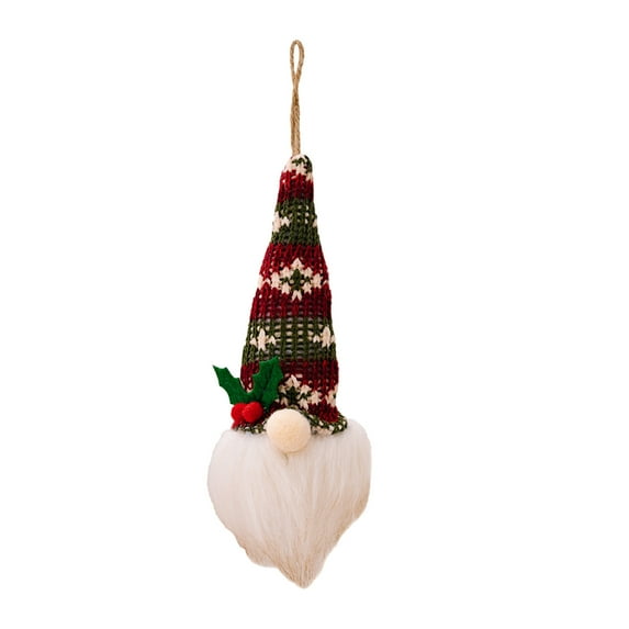 Hanging Gnome Christmas Decorations With LED Light,Lighted Gnomes Christmas Hanging Table Decorations,Faceless Doll Plush Gnomes Luminous Xmas Dolls For Christmas Tree Decoration