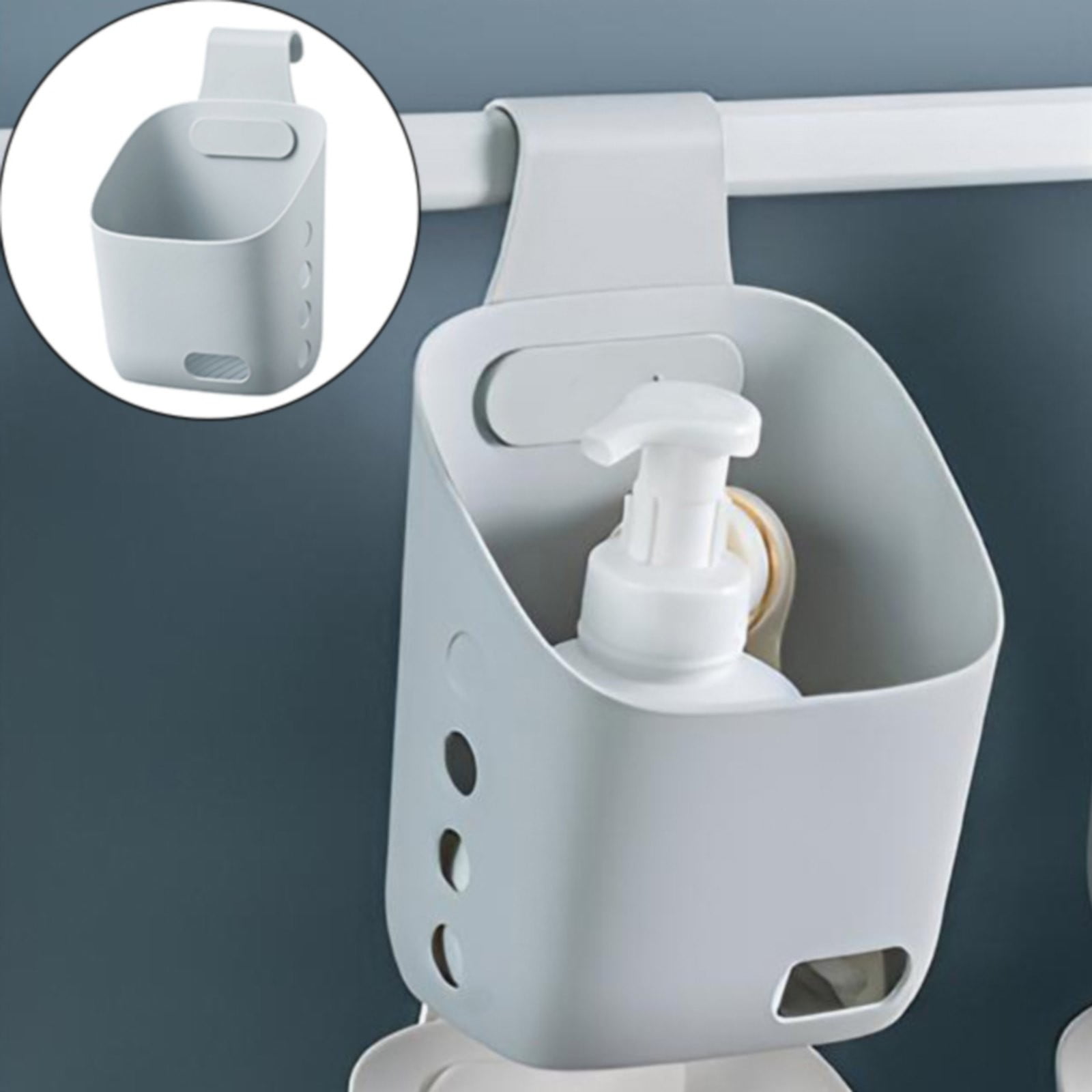 Clearance! Hanging Plastic Baskets for Organizing Over the Door/Wall