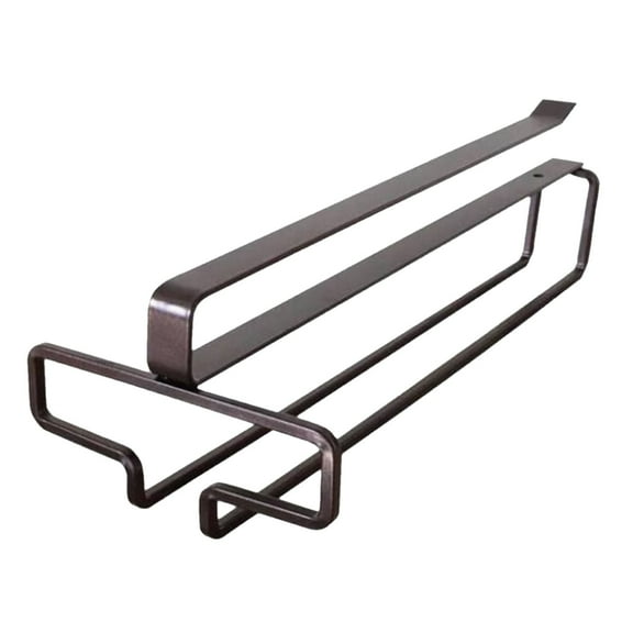 Clearance Wine & glass racks Hanging Wine Glass Rack Wine Glass Rack Type Wine Glass Storage Rack Black