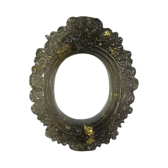 Clearance Hangs under $1,Picture Frames Resin Picture Frame Small Antique Resin Miniature Rectangle Wall Hanging Frames For DIY Jewelry Display Photography Mobile Phone Photo