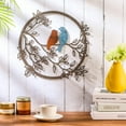 thumbnail image 1 of Clearance Hangs under $10,Birds On Art Branches Wall Decoration Garden Wall Art Signs Welcome Sign Hanging Outdoor Wall Decor Bedroom Garden Decor Decorations For House, 1 of 9
