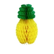 Clearance! Hangs under$1 Pineapple Decorations Tissue Paper Honeycomb Ball Pineapple Hanging Fans Lantern