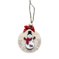 Clearance! Hangs under10 Funny Friend Christmas Ornament Wooden Merry