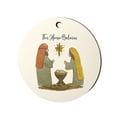 Clearance Hangs under 6 Jesus Christian Christmas Tree Pendant