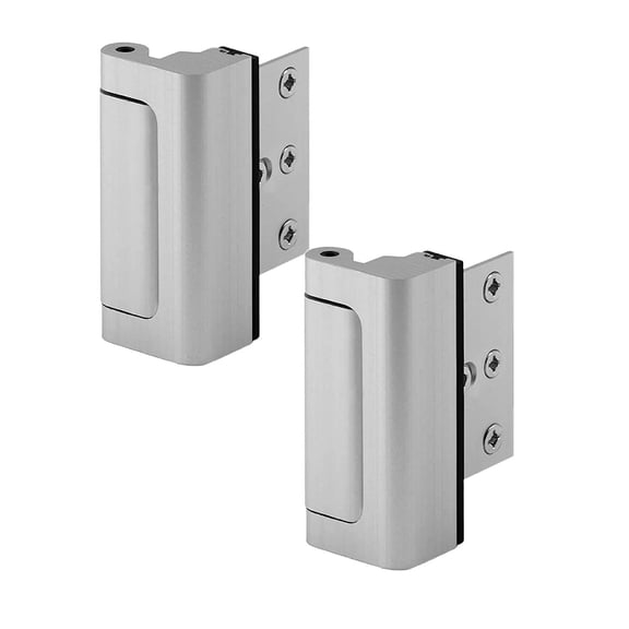 Clearance Hardware adapter under $9,Family Children's Door Lock Children's Door Reinforcement Lock Aluminum Alloy Hinge Night Lock 2PC
