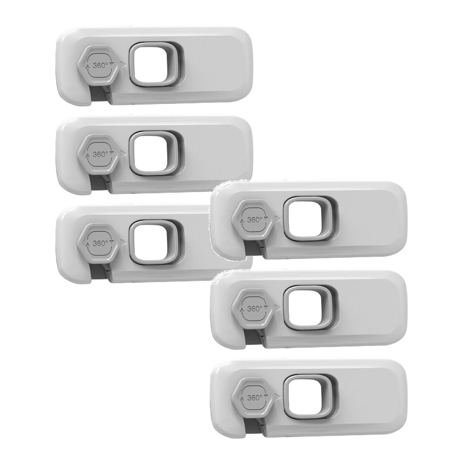 Clearance Hardware door stopper under $20,Refrigerator Lock Childproof Cabinet Child Proof Locks Self Adhesive For Cabinets Dishwasher Oven 2PC