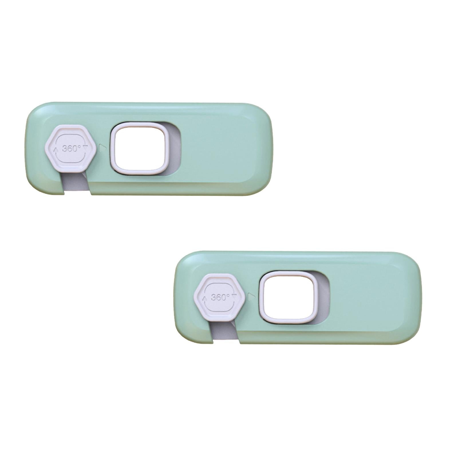 Clearance Hardware door stopper under $5,Refrigerator Lock Childproof Cabinet Child Proof Locks Self Adhesive For Cabinets Dishwasher Oven 2PC