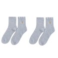 thumbnail image 1 of Clearance! Hassda 2 Pairs of Women Casual Socks Cute Print Cotton Pattern Lady Socks Comfortable Soft Warm Winter Socks Clearance Sale, 1 of 5