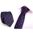 thumbnail image 1 of Clearance! Hassda Casual Neck Solid Necktie Party Wedding Mens Slim Tie Plain Tie Clearance Sale, 1 of 1