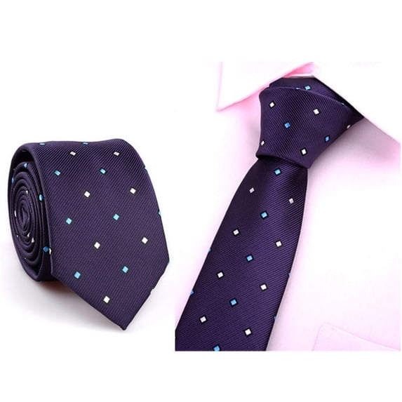 Clearance! Hassda Casual Neck Solid Necktie Party Wedding Mens Slim Tie Plain Tie Clearance Sale