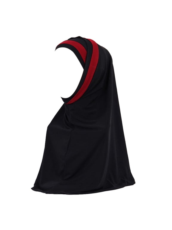 Clearance! Hassda Hijab Double Loop Slip On Scarf Pull Over Crepe Convenient Shawl Headscarf Clearance Sale