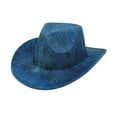 thumbnail image 1 of Clearance! Hassda Women's Big Brim Cowboy Hat Western Bowler Hat Clearance Sale, 1 of 3