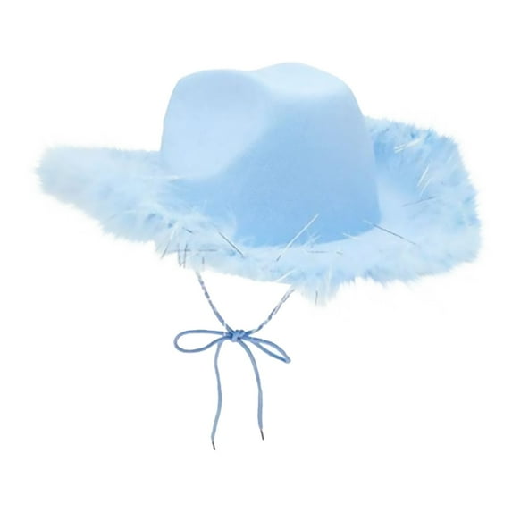 Clearance! Hassda Women's Edge Cowboy Hat Trimmed Decorative Hat Western Cowboy Stylized Hat Clearance Sale