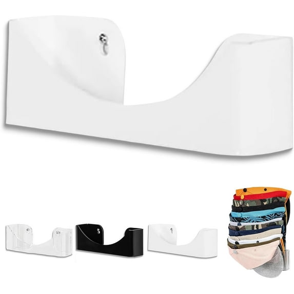 Clearance Hat Racks for Baseball Caps, Dome Hat Rack, Hat Dock,2025 New Wall-Mounted Cap Organizer, Vertical Dome Hat Storage, Holds Up to 20 Caps, Space-Saving Display for Bedroom and Closet