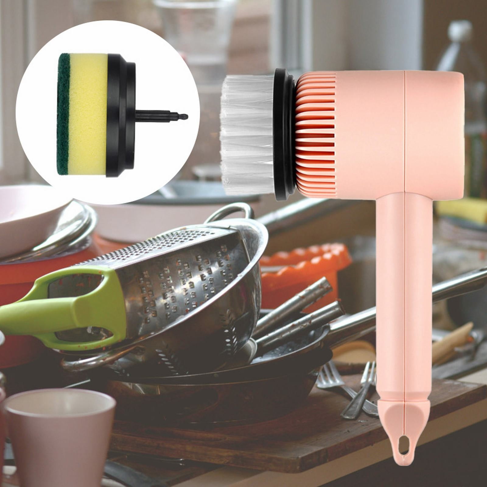 Clearance Hcnuuo Cleaning Brush Multifunctional Electric Power Kitchen ...