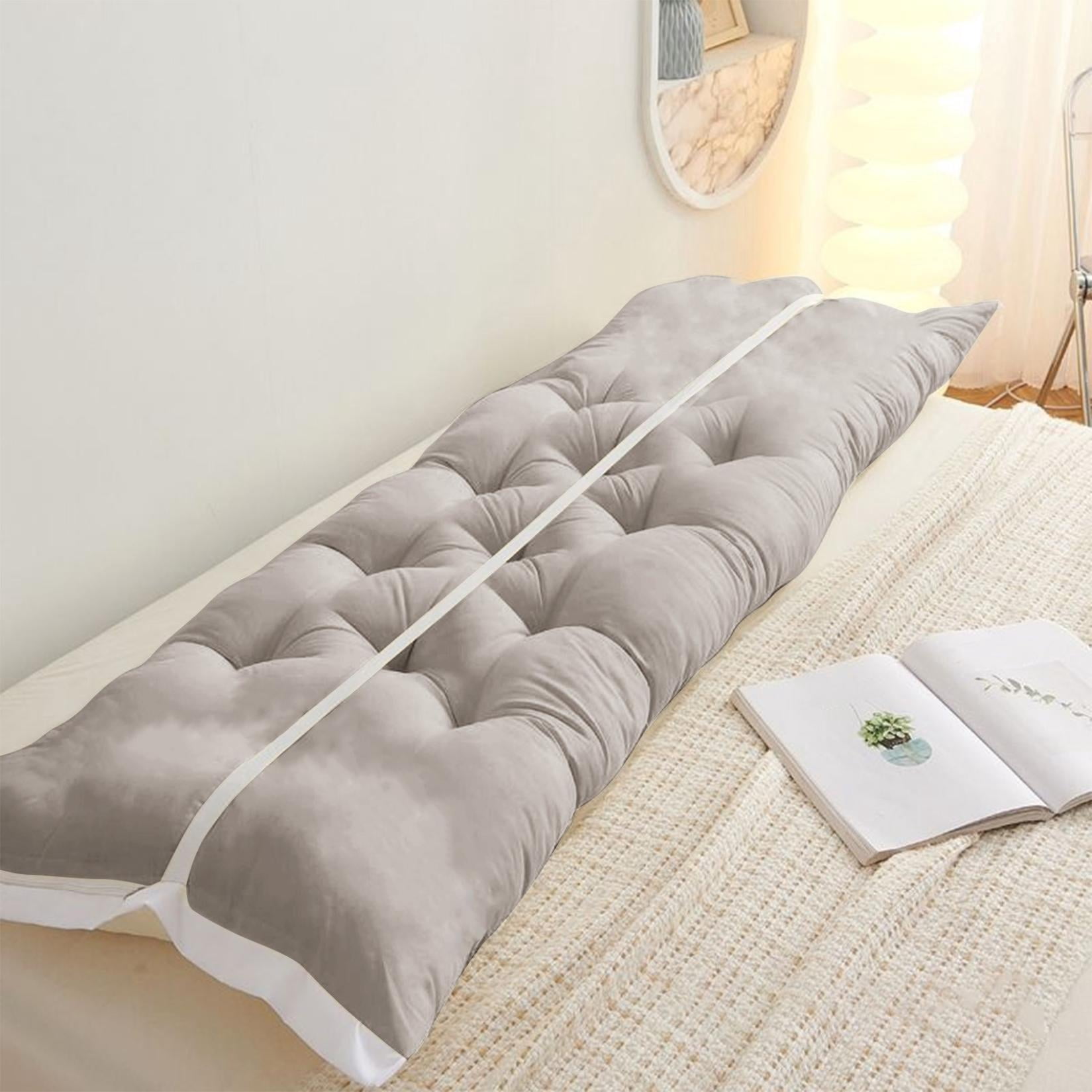 Clearance! Headboard Pillow Upholstered Wall Mounted Headboard Dorm Bed Large Bolster Headboard Positioning Support Reading Pillow Cushion 20"x47" C