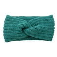 thumbnail image 1 of Clearance Heardband Soft Stretch Ear Warmer Headband Women Winter Cable Knit Headbands Hairbands, 1 of 1