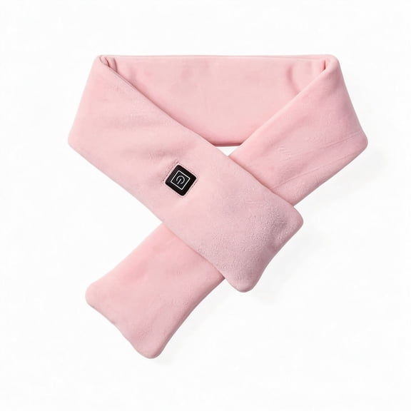 Clearance! Heated Neck Wrap Heated Scarf for Neck Pain Relief, Cordless Thermal Neck Brace Electric Heated Neck Warmer with 3 Heating Levels (Pink)