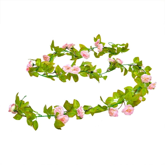 Clearance! Hewann Flower Rattan Artificial flowers Flower Garland Fake Rose Vine Artificial