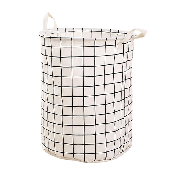 Hewann Foldable Toy Clothing Storage Bag - Large Capacity Canvas Laundry Basket for Home Organization - Dustproof Design with Durable Handles - for Toys, Clothes, Books & More