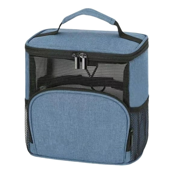 Hewann Portable Shower Caddy Portable Shower Caddy with Drainage, Hanging Hook for College Girls, Travel & Camping Mesh Organizer, Quick-Dry Bathroom Tote Bag - for Dorm Rooms and Gym Use