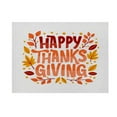 Clearance！Hexang Thanksgiving Table Cloth Thanksgiving Pumpkin Turkey
