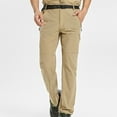 thumbnail image 1 of Clearance Hiking Pants Men,Men's Hiking Pants with Belt Outdoor Quick-Dry Lightweight Waterproof Fishing Mountain Pants 5 Zipper Pockets, 1 of 4