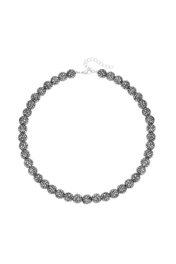 Clearance! Hip Hop Beads Ball Chain Necklace Bracelets Zircon Women Mens Jewelry C1C8